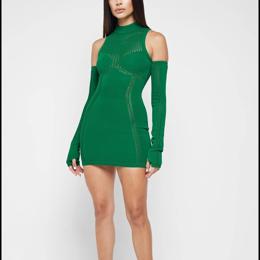 Green dress NWOT